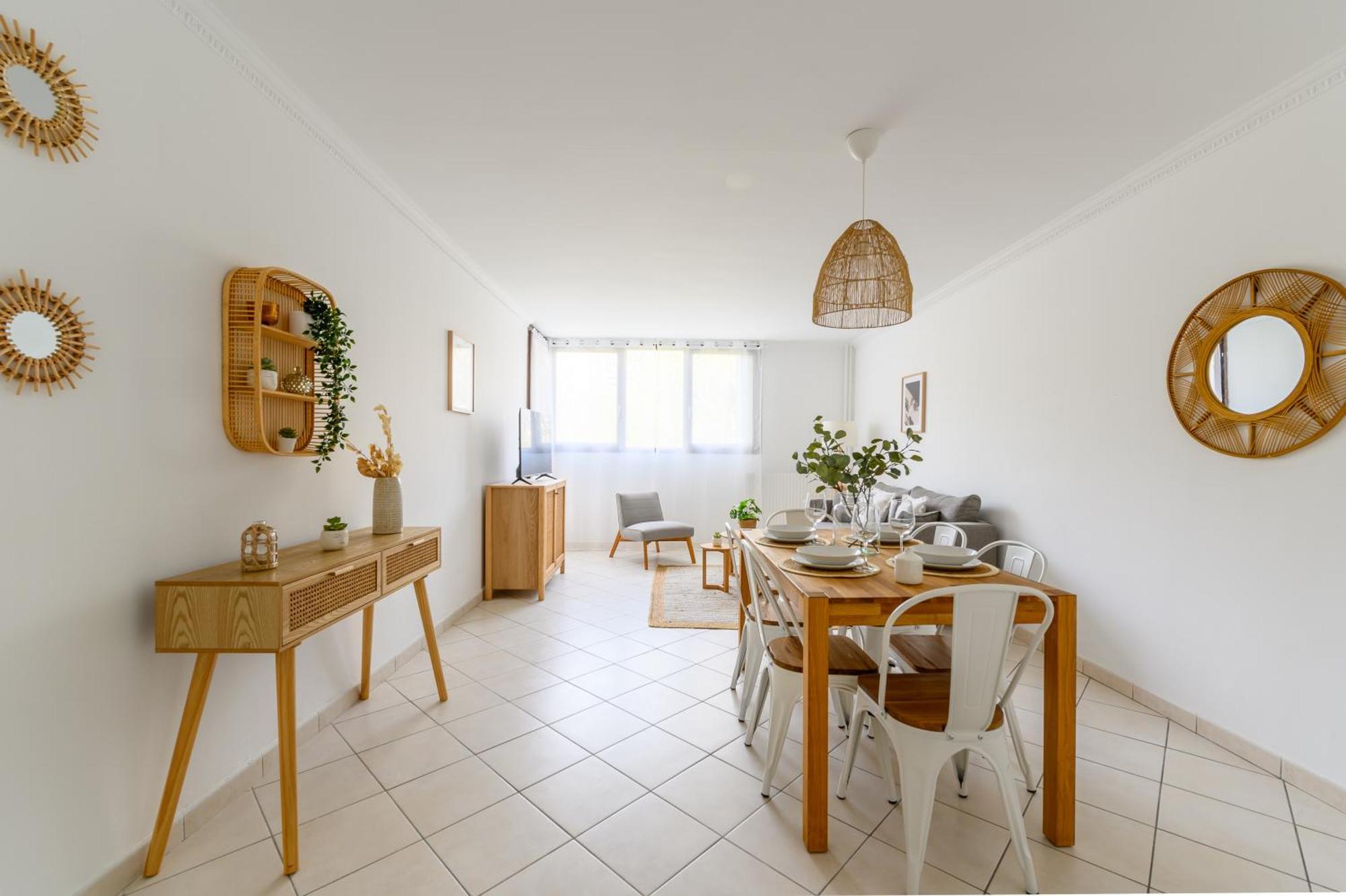 Coeur De Ville - Au Pied Du Metro - 3 Chambres Bobigny Ngoại thất bức ảnh